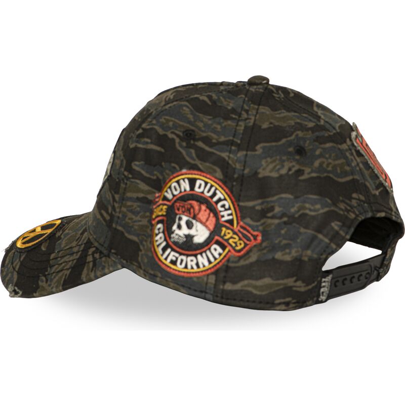 casquette-courbee-camouflage-snapback-kamo02-von-dutch casquette-courbee-camouflage-snapback-kamo02-von-dutch