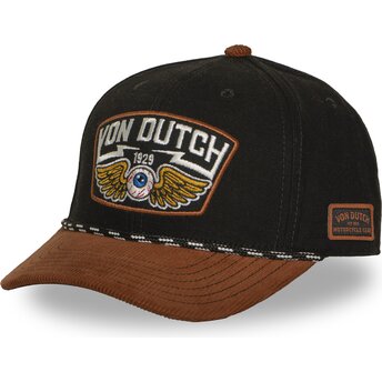 Mützen gebogen braun snapback SEM16 von Von Dutch
