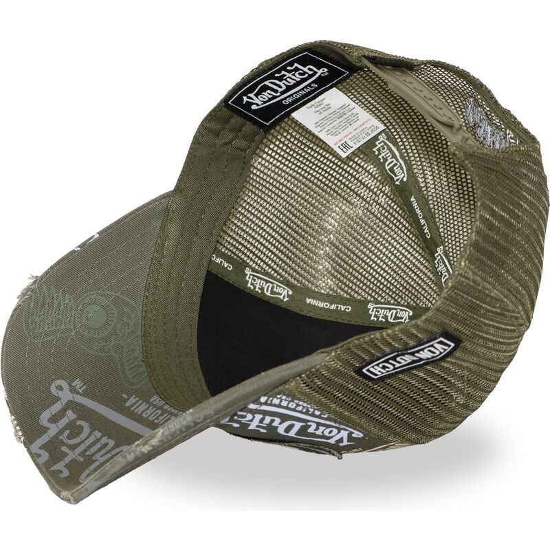 casquette-trucker-verte-cafe14-von-dutch