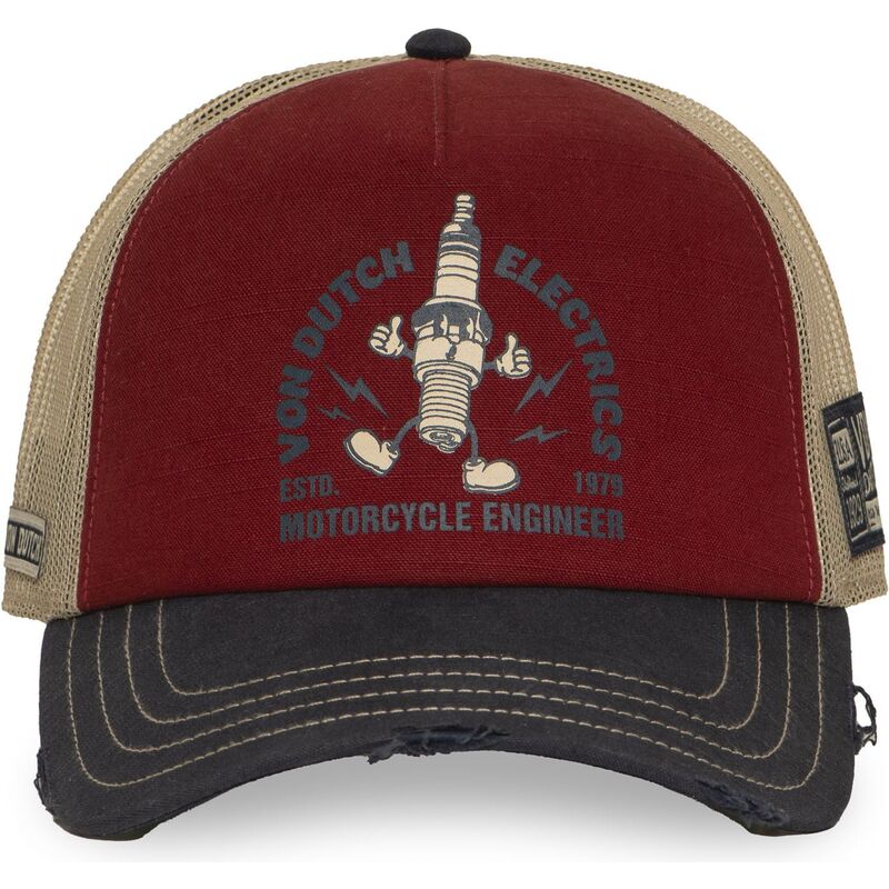 casquette-trucker-multicolore-crew36-von-dutch