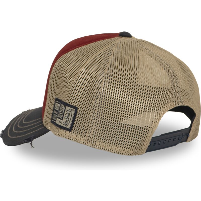 casquette-trucker-multicolore-crew36-von-dutch