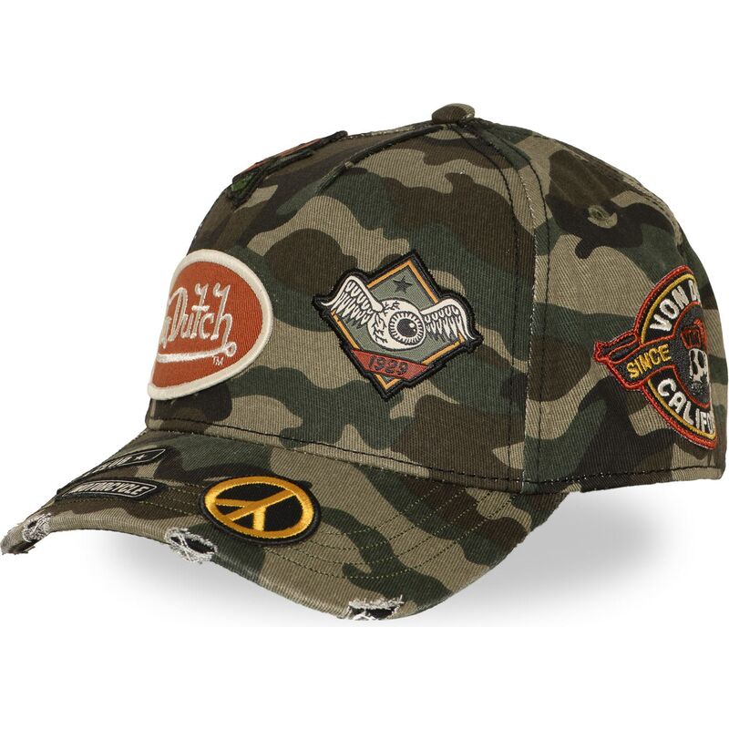 casquette-courbee-camouflage-snapback-kamo01-von-dutch casquette-courbee-camouflage-snapback-kamo01-von-dutch