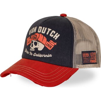 Casquette trucker multicolore CREW39 Von Dutch