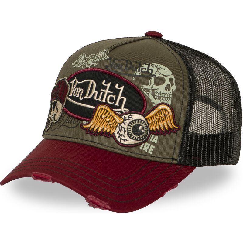 casquette-trucker-multicolore-patches17-von-dutch casquette-trucker-multicolore-patches17-von-dutch