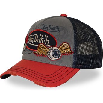 Casquette trucker multicolore PATCHES18 Von Dutch