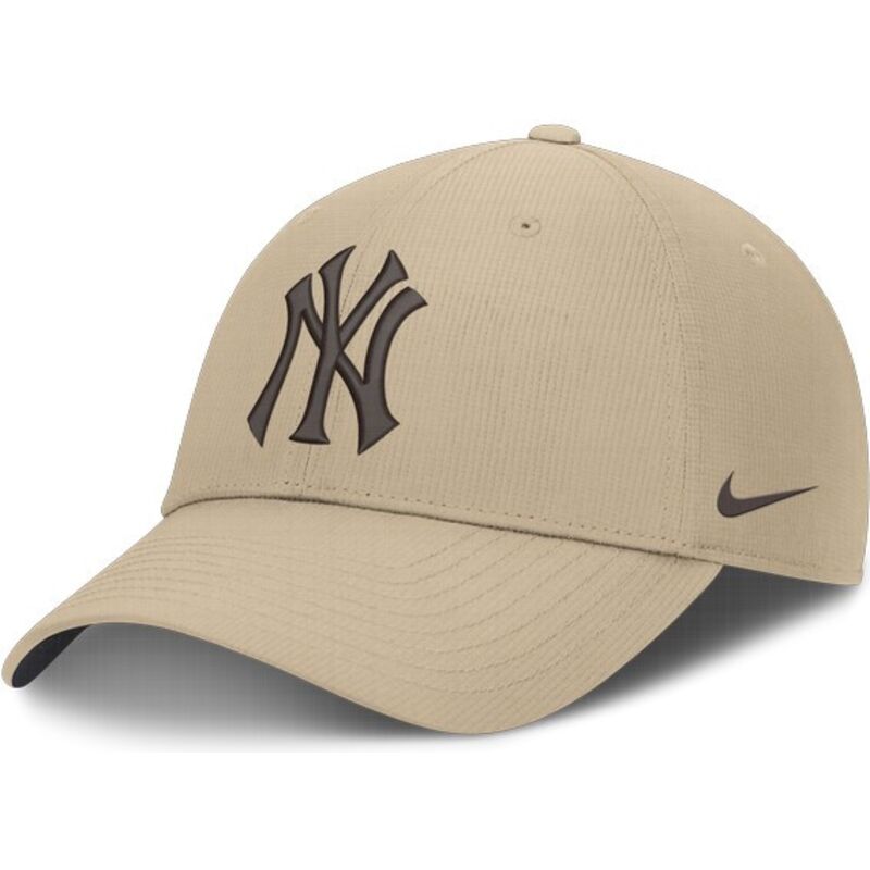 mutzen-gebogen-beige-verstellbares-band-club-structured-uv-poly-ripstop-der-new-york-yankees-mlb-von-nike mutzen-gebogen-beige-verstellbares-band-club-structured-uv-poly-ripstop-der-new-york-yankees-mlb-von-nike
