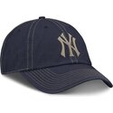 mutzen-gebogen-marineblau-verstellbares-band-fathers-day-club-unstructured-organic-cotton-der-new-york-yankees-mlb-von-nike