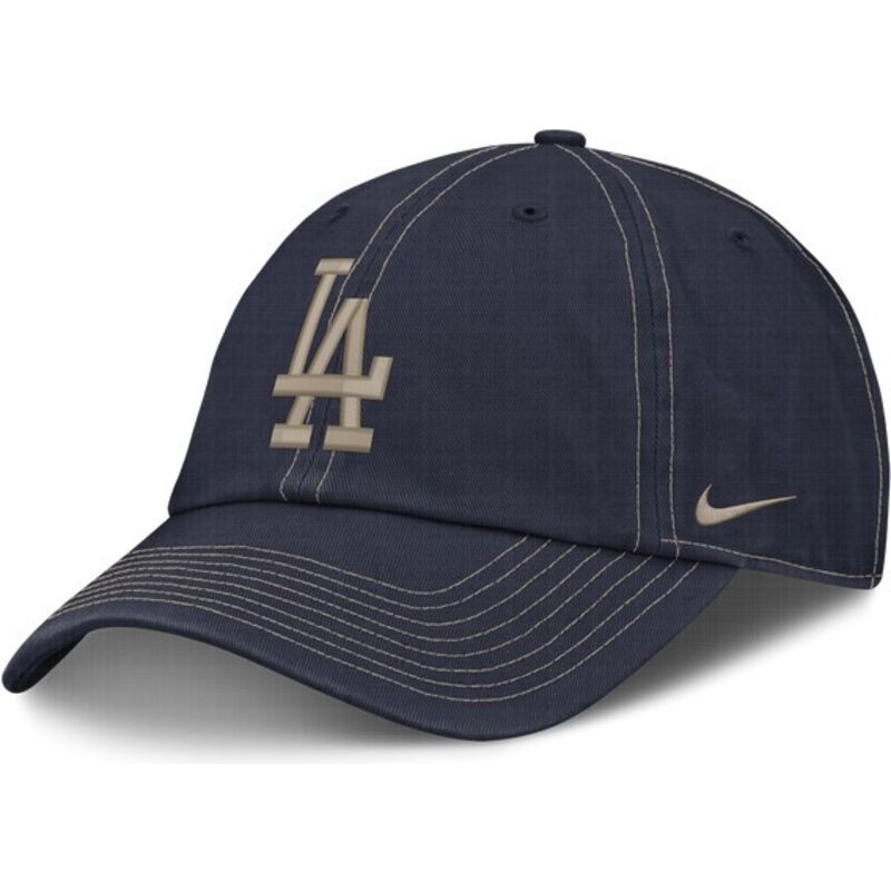 mutzen-gebogen-marineblau-verstellbares-band-fathers-day-club-unstructured-organic-cotton-der-los-angeles-dodgers-mlb-von-nike mutzen-gebogen-marineblau-verstellbares-band-fathers-day-club-unstructured-organic-cotton-der-los-angeles-dodgers-mlb-von-nike