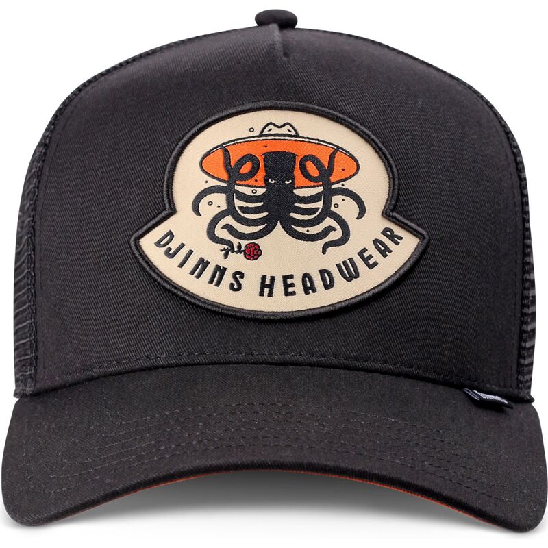 casquette-trucker-noire-hft-rose-kraken-djinns