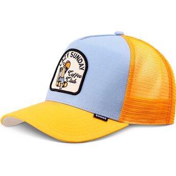 Mützen gebogen blau snapback HFT Skaterboy von Djinns