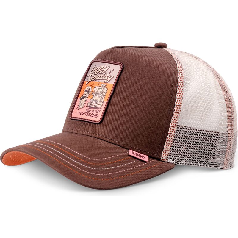 casquette-trucker-marron-et-beige-hft-lscc-funky-patch-djinns casquette-trucker-marron-et-beige-hft-lscc-funky-patch-djinns