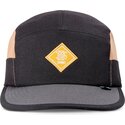 casquette-courbee-noire-et-beige-ajustable-soft-finefine-mesh-djinns