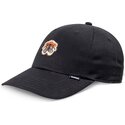 casquette-courbee-noire-ajustable-rose-kraken-djinns