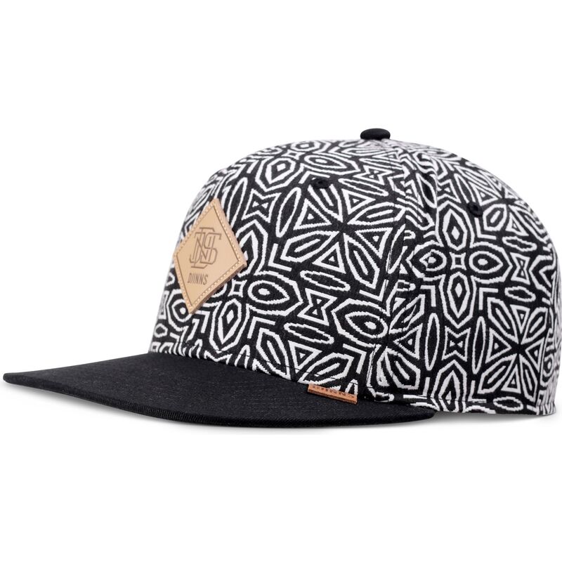 mutzen-flach-schwarz-snapback-gothic-freestyle-von-djinns mutzen-flach-schwarz-snapback-gothic-freestyle-von-djinns