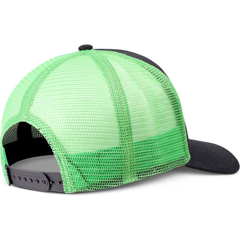 casquette-trucker-noire-et-verte-hft-dnc-slowstarter-djinns casquette-trucker-noire-et-verte-hft-dnc-slowstarter-djinns