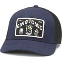 casquette-trucker-bleue-marine-et-noire-archive-valin-gin-and-tonic-cocktails-american-needle
