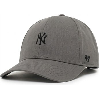 Mützen gebogen grau verstellbares band MVP Base Runner Legend der New York Yankees MLB von 47 Brand