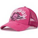 mutzen-gebogen-rosa-snapback-flaming-gothic-skull-washed-von-ed-hardy