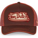 casquette-trucker-multicolore-corail-von-dutch