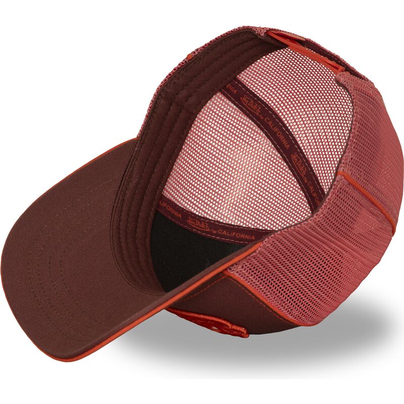 casquette-trucker-multicolore-corail-von-dutch casquette-trucker-multicolore-corail-von-dutch