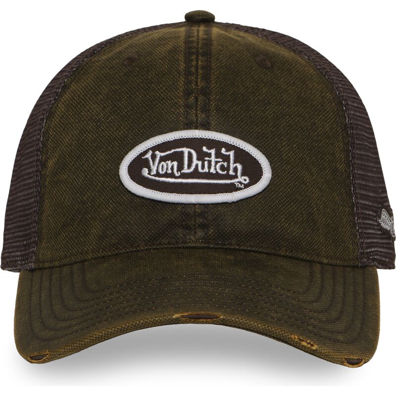 casquette-trucker-marron-et-grenat-mac17-von-dutch
