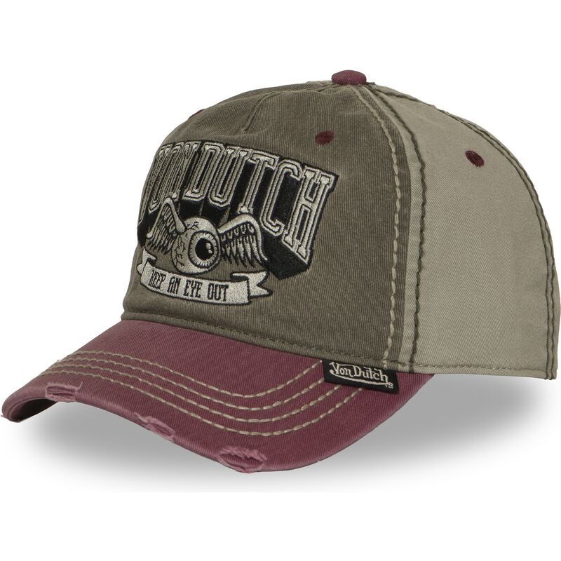 casquette-courbee-multicolore-ajustable-retro17-von-dutch casquette-courbee-multicolore-ajustable-retro17-von-dutch