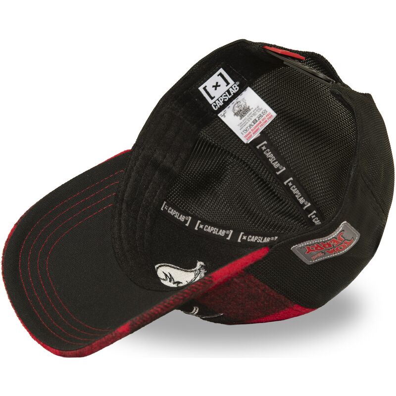 casquette-trucker-rouge-et-noire-tom-taj9-tom-looney-tunes-capslab casquette-trucker-rouge-et-noire-tom-taj9-tom-looney-tunes-capslab