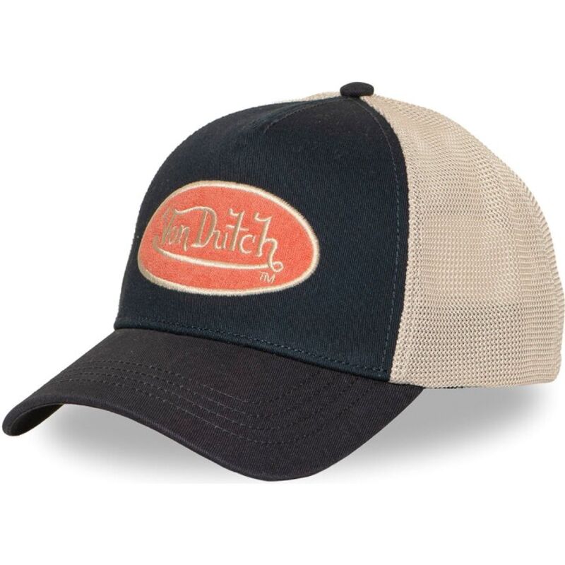 casquette-trucker-bleue-marine-et-beige-terry16-von-dutch casquette-trucker-bleue-marine-et-beige-terry16-von-dutch