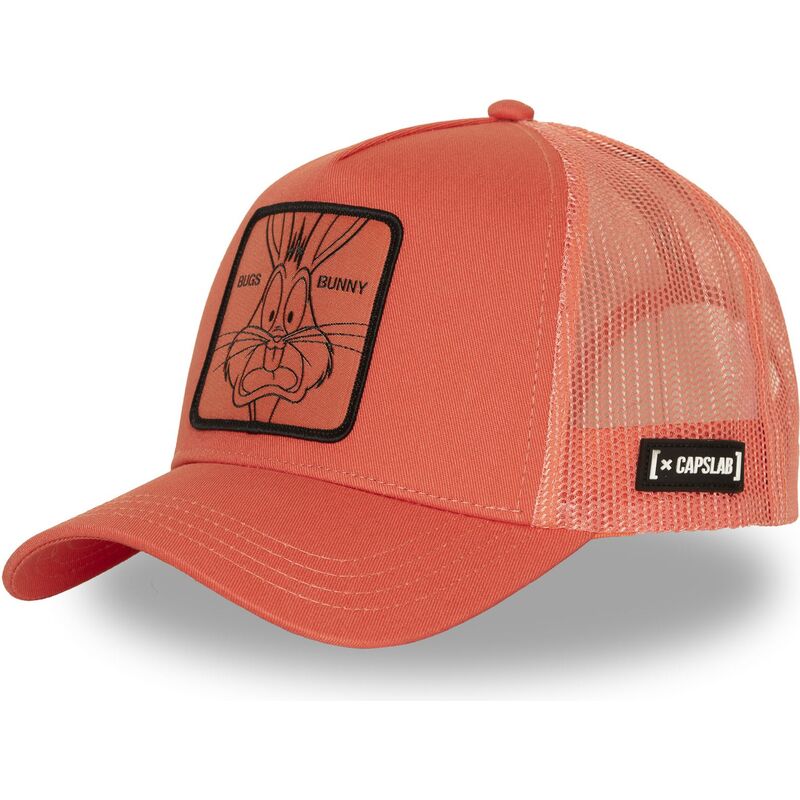 casquette-trucker-rose-bugs-bunny-loo14-bug-looney-tunes-capslab casquette-trucker-rose-bugs-bunny-loo14-bug-looney-tunes-capslab