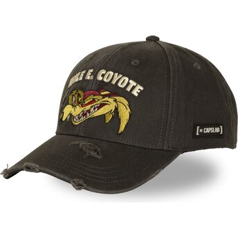 Casquette courbée noire snapback Coyote LOO14 COY Looney Tunes Capslab