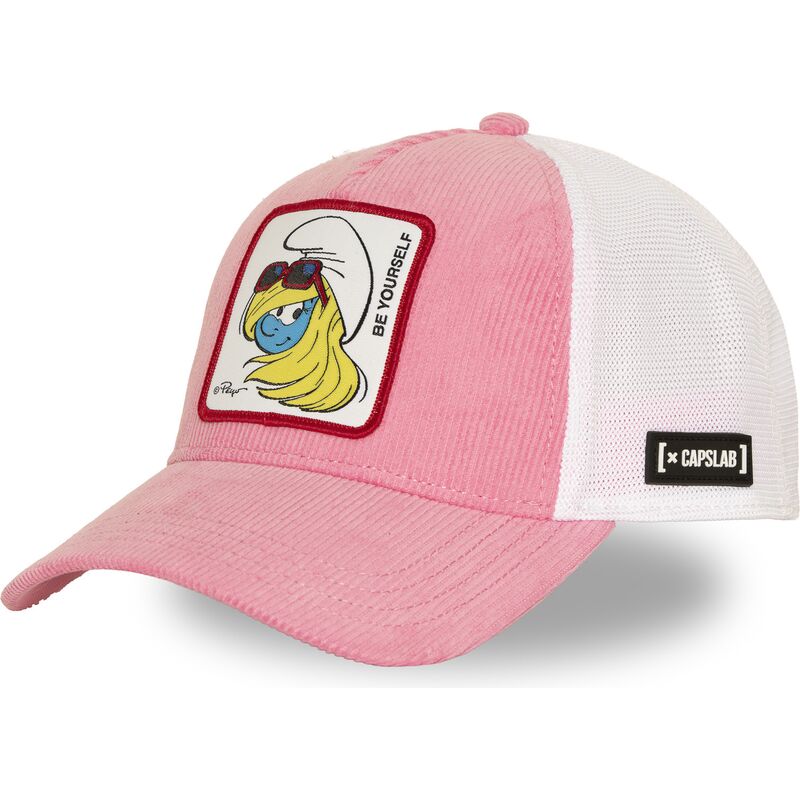 mutzen-gebogen-rosa-snapback-smu3-sof-schlumpfine-die-schlumpfe-von-capslab