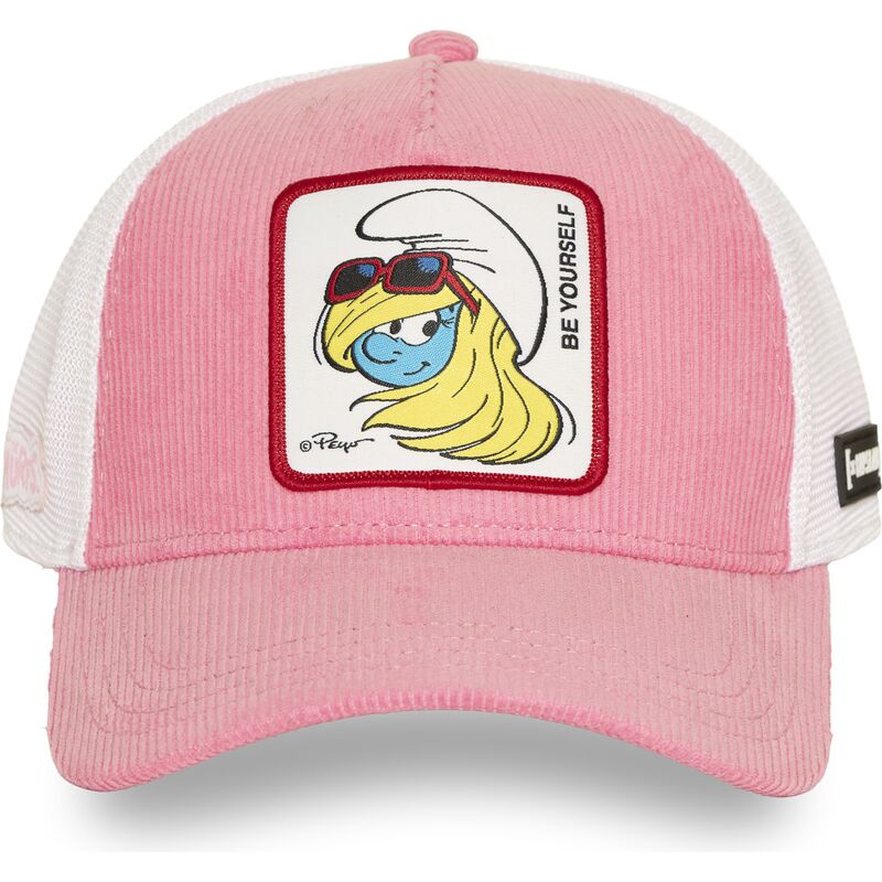 mutzen-gebogen-rosa-snapback-smu3-sof-schlumpfine-die-schlumpfe-von-capslab