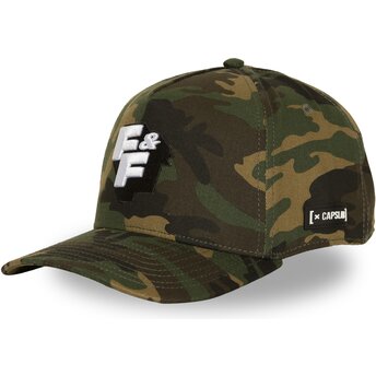 Mützen gebogen tarnung snapback FF01 LOG Fast & Furious von Capslab