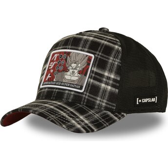Mützen gebogen schwarz snapback DBS9 GOD Vegetto Dragon Ball von Capslab
