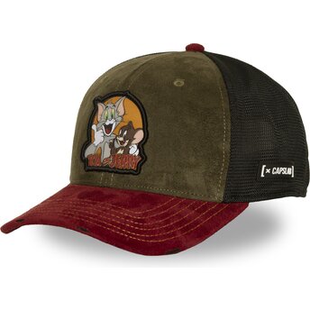 Casquette trucker multicolore Tom et Jerry TAJ9 TAJ Looney Tunes Capslab