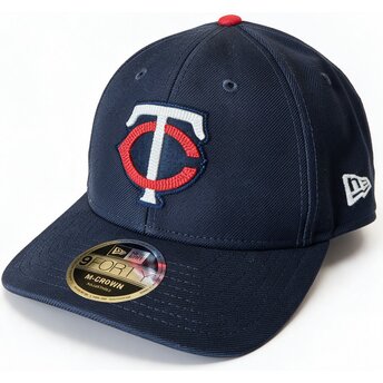 Mützen gebogen marineblau snapback 9FORTY M-Crown Field Of Dreams der Minnesota Twins MLB von New Era