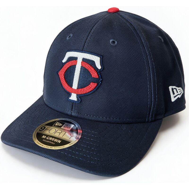 casquette-courbee-bleue-marine-snapback-9forty-m-crown-field-of-dreams-minnesota-twins-mlb-new-era casquette-courbee-bleue-marine-snapback-9forty-m-crown-field-of-dreams-minnesota-twins-mlb-new-era