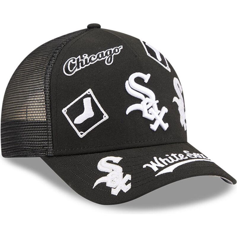 mutzen-gebogen-schwarz-snapback-9forty-m-crown-a-frame-all-over-der-chicago-white-sox-mlb-von-new-era