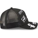 casquette-trucker-noire-9forty-m-crown-a-frame-all-over-chicago-white-sox-mlb-new-era