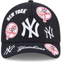 mutzen-gebogen-marineblau-snapback-9forty-m-crown-a-frame-all-over-der-new-york-yankees-mlb-von-new-era
