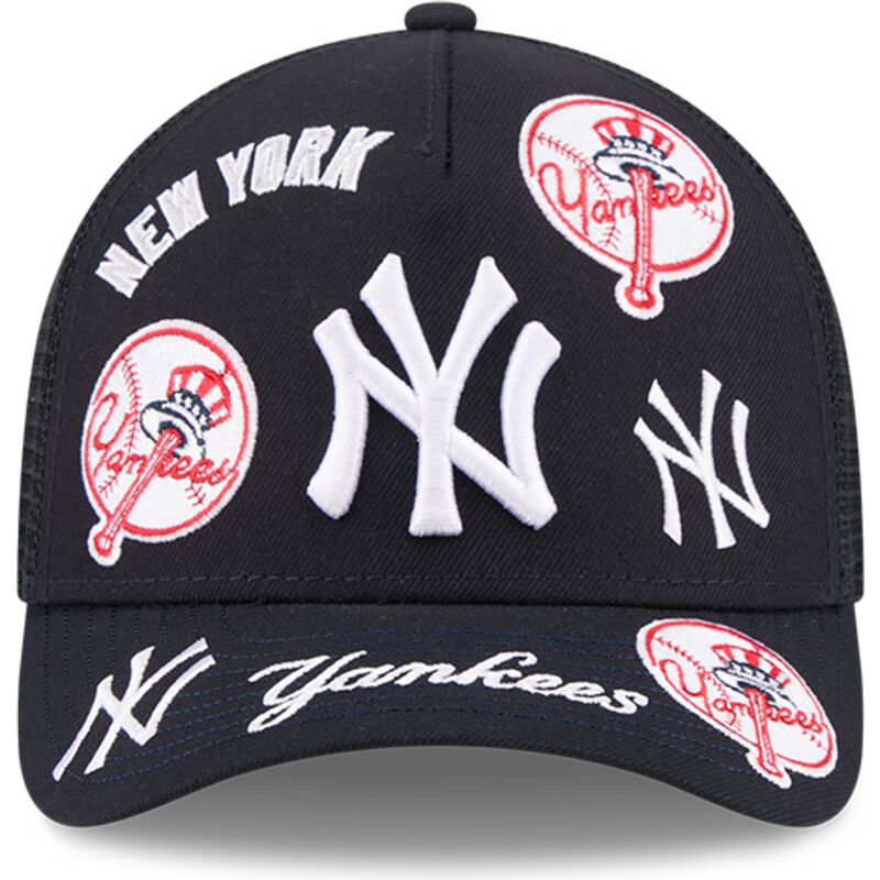 casquette-trucker-bleue-marine-9forty-m-crown-a-frame-all-over-new-york-yankees-mlb-new-era casquette-trucker-bleue-marine-9forty-m-crown-a-frame-all-over-new-york-yankees-mlb-new-era
