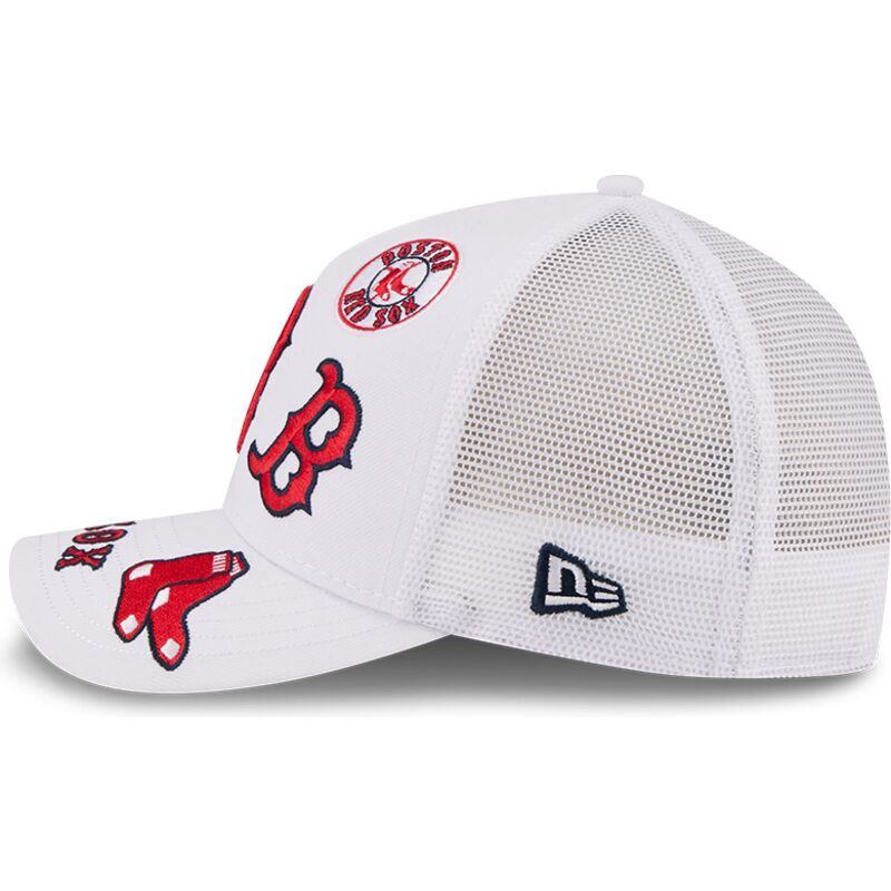 casquette-trucker-blanche-9forty-m-crown-a-frame-all-over-boston-red-sox-mlb-new-era