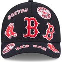 casquette-trucker-bleue-marine-9forty-m-crown-a-frame-all-over-boston-red-sox-mlb-new-era