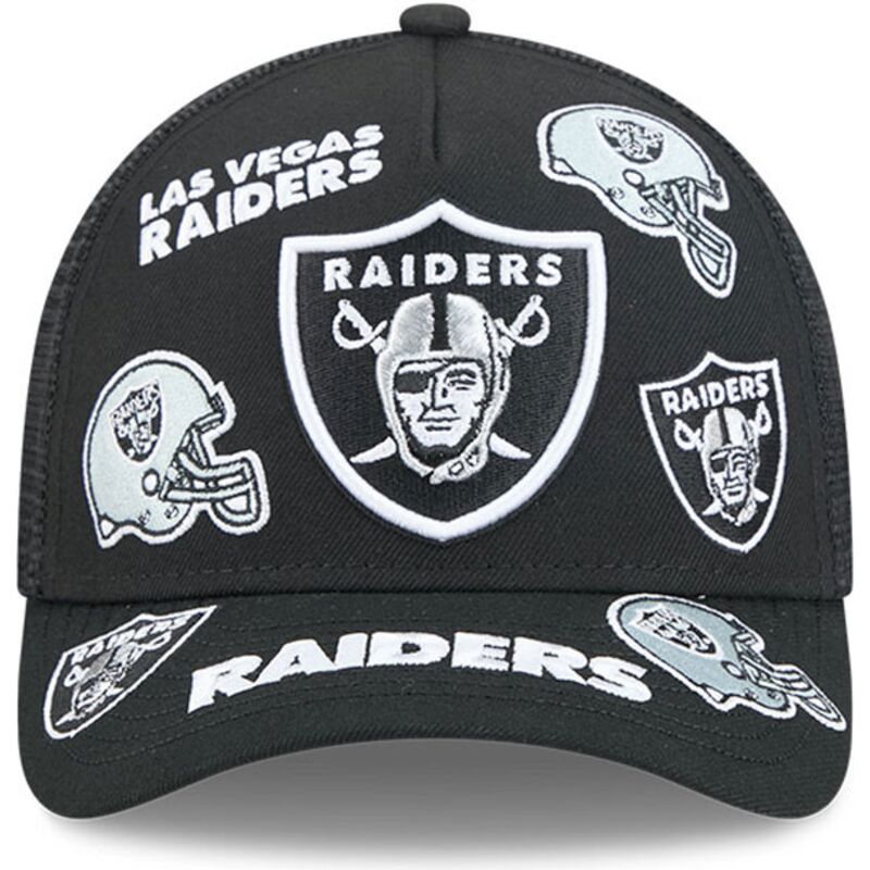 mutzen-gebogen-schwarz-snapback-9forty-m-crown-a-frame-all-over-der-las-vegas-raiders-nfl-von-new-era