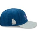 mutzen-gebogen-blau-snapback-9fifty-9fifity-two-tone-cord-der-los-angeles-dodgers-mlb-von-new-era