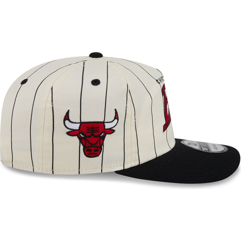 casquette-courbee-beige-et-noire-snapback-19twenty-pinstripe-chicago-bulls-nba-new-era
