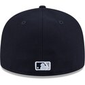mutzen-flach-marineblau-angepasst-59fifty-rhinestone-badge-der-new-york-yankees-mlb-von-new-era