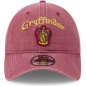 mutzen-gebogen-rot-verstellbares-band-9twenty-na-lifestyle-f1-der-gryffindor-harry-potter-von-new-era
