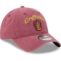 casquette-courbee-rouge-ajustable-9twenty-na-lifestyle-f1-gryffindor-harry-potter-new-era