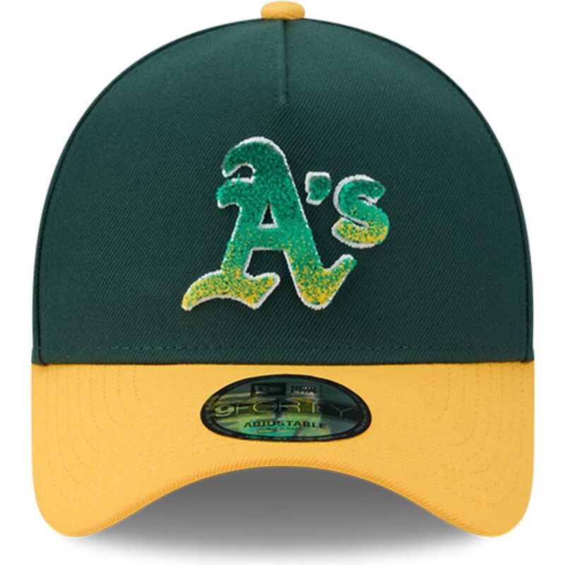 casquette-courbee-verte-et-jaune-snapback-9forty-a-frame-na-lifestyle-f1-oakland-athletics-mlb-new-era casquette-courbee-verte-et-jaune-snapback-9forty-a-frame-na-lifestyle-f1-oakland-athletics-mlb-new-era